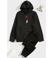 Unisex Rose Eşofman Takımı (Siyah)