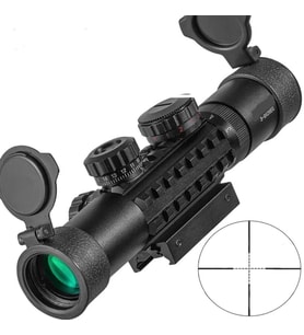 C3-9X26eg   Raylı Çift ışıklı Tüfek Dürbünü  11mm/22mm