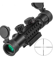 C3-9X26eg   Raylı Çift ışıklı Tüfek Dürbünü  11mm/22mm