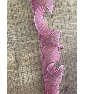 1 METRE 4 CM EN PEMBE FIRFIRLI GİYİM AKSESUAR DİKİŞ AKSESUAR