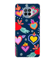 PrintiFy Xiaomi Mi 10T Lite ile Uyumlu Retro Color 3  Kamera Korumalı Şeffaf  Kılıf