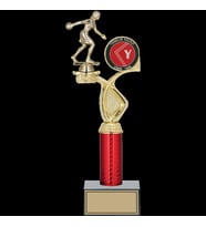 ODAK KUPA - Figürlü Kupalar - Bowling Kadın Figürlü Kupalar FG-016 B - 36 cm