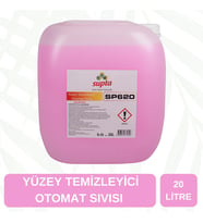 Supta Otomatlar İçin Temizlik ve Bakım Maddesi Profesyonel 20 LT (Pembe)