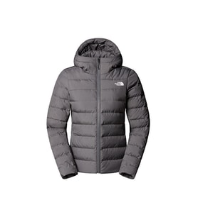 The North Face W Aconcagua 3 Hoodie Kadın Outdoor Montu (600 Dolgu Kaz Tüyü) NF0A84IV0UZ1 Gri