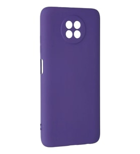 Newface Xiaomi Redmi Note 9 5G Kılıf Nano içi Kadife Silikon - Mor