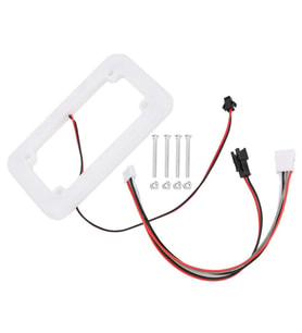 Jeton Kanalı Rgb Led Frame Oyun Coin Kanal Ön Montajlı Renkli Işıklı Dekoratif Gösterge Arcade Makin