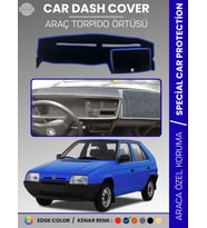 SKODA FAVORİT (1987-1995) Torpido Örtüsü Ön Göğüs Halı Torpido Koruma Birebir Uyum Kaymaz UV Koruma