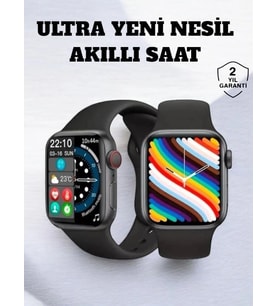 Akıllı Saat İos Ve Android İle Uyumlu Şık Ve Çok Fonksiyonlu
