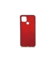 Oppo A15S Uyumlu Kılıf Zore Premier Silikon Kapak (Kırmızı)