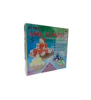 RENKLİ AKILLI KÜPLER KUTU OYUNU / ZEKA OYUNU / ZEKA KÜPLERİ / EĞİTİCİ OYUN
