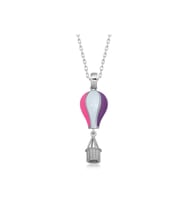 Gümüş Kapadokya Balon Kadın Kolye CSR2184483