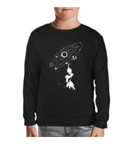Galaksi Siyah Çocuk Sweatshirt