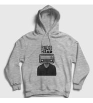 Presmono Unisex Gri Radio Radiohead Kapüşonlu Sweatshirt 104357tt (Gri)