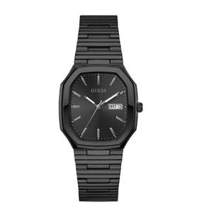 GUESS GUGW0978G4 SİYAH İYON KAPLAMA UNISEX KOL SAATİ