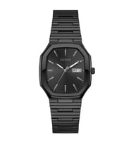 GUESS GUGW0978G4 SİYAH İYON KAPLAMA UNISEX KOL SAATİ