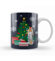 Miss Piggy Around The Christmas Tree Muppets Kupa Bardak Porselen