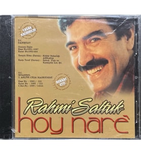 (Plak Değildir CD dir) CD Rahmi Saltuk Hoy Nare Açılmamış Jelatininde CD (Karışık)