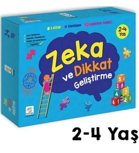 Zeka ve Dikkat Geliştirme Seti (2-4 Yaş)