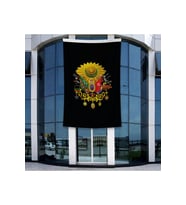 Osmanlı Devleti Arması Bayrağı 140gr Premium Raşel Kumaş 400x600cm