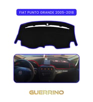 FIAT Punto grande 2005-2018 Modellerine UygunTORPİDO KORUMA HALISI MAVİ KENAR