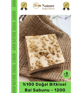 #sabun %100 Doğal Güzel Kokulu El Yüz Saç Cilt Vücut Orijinal Kekik Sabunu 120g - 6 Adet
