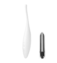 Satisyer Twirling Joy Telefon Uyumlu Erojen Bölgelere Özel Vibratör+Mini Vibratör