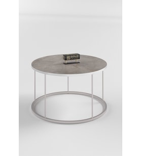 ORTA SEHPA TERRA LÜX GÜMÜŞ GORDİON