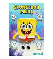 Sünger Bob Kare Pantolon Peluş Oyuncak 50 cm
