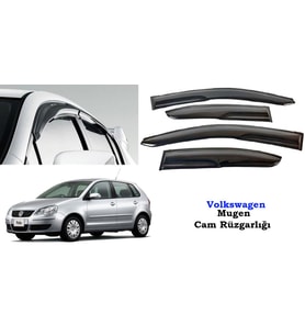 Volkswagen Polo Mugen Cam Kenar Rüzgarlığı 2001-2008