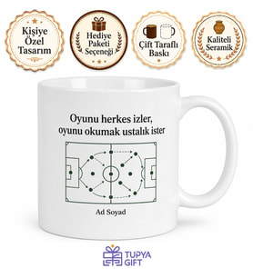 Spor Yorumcusuna Maç Özeti Gol Analizi Taktik Verenlere Hediye Kupa Bardak