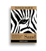 Fabriano Toned Paper Sand Eskiz ve Çizim Blok 120 gr. A4 50 yp. Kum Rengi 