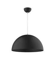 Rys Retro Metal Dekotatif Siyah İçi Siyah Dekoratif Tekli Saklıt Avize Çap:30 cm
