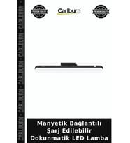 Manyetik Bağlantılı Şarj Edilebilir Dokunmatik LED Lamba Açı Ayarlı Işık Ev Işığı Renksiz Aydınlatma