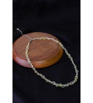 Limon Kuvars Taşı Kadın Kolyesi (Sarı)