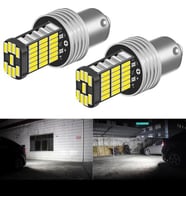 BA15S 1156 P21W 45 LED Geri Vites,sinyal,stop Ampulü 1 TAKIM