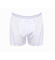 6 lı Paket Tutku Erkek Çocuk Likralı Boxer 0133 (Beyaz)