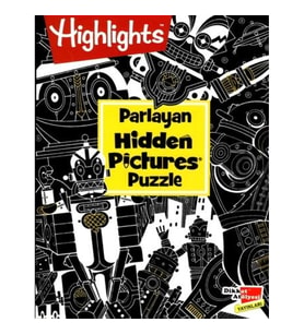Highlights Parlayan Hidden Pictures Puzzle Dikkat Geliştirme Kitabı