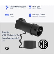 Bemis Tek Çıkışlı V2L (Vehicle to Load) Elektrikli Araç Uyumlu Adaptör – MG