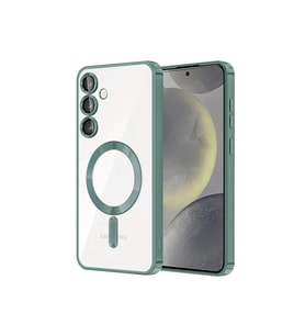 Durukar® Samsung Galaxy S23 Kılıf Kross Magneticsafe Kapak - Koyu Yeşil