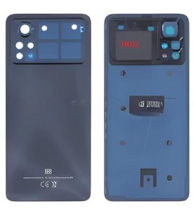 Xiaomi POCO X4 PRO - 5G- Arka Kapak Batarya Kapağı - CAM -SİYAH