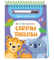 Minik Dostlarımla Çarpım Tablosu – Yaz, Sil ve Öğren