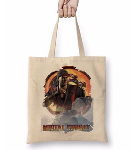 Mortal Kombat Liu Kang Game Bez Çanta Uzun Saplı