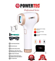Powertec TR-9999 IPL Lazer Epilasyon 999.999 Atım Otomatik/Manuel 9 Modlu Buz Başlıklı & Çanta Hediyeli
