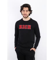 Rich Erkek Baskılı Sweatshirt