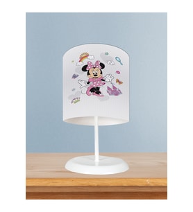 MEKTA HOME BEBEK VE ÇOCUK ODASI Minnie Mause Küçük Figür Desenli Abajur