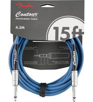 Fender Contour Serisi 4,5m Lake Placid Blue Enstrüman Kablosu