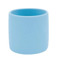 Oioi Silikon Mini Bardak Mineral Blue