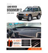 LAND ROVER DİSCOVERY 2 (1998-2004) Uyumlu Torpido Örtüsü Torpido Kılıfı - Siyah Bej