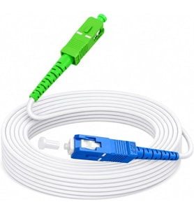 Pop, Ultra, Revolution Freebox için Fiber Optik Kablo, SC/UPC - SC/APC bağlantısı, Jartiyer Uzatma Kablosu (10 metre)