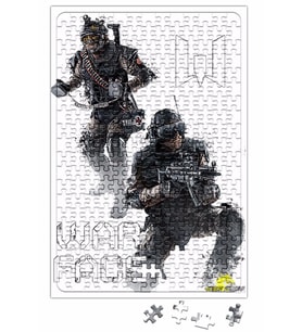 Camisetas Warface Puzzle 240 Parça Yapboz
